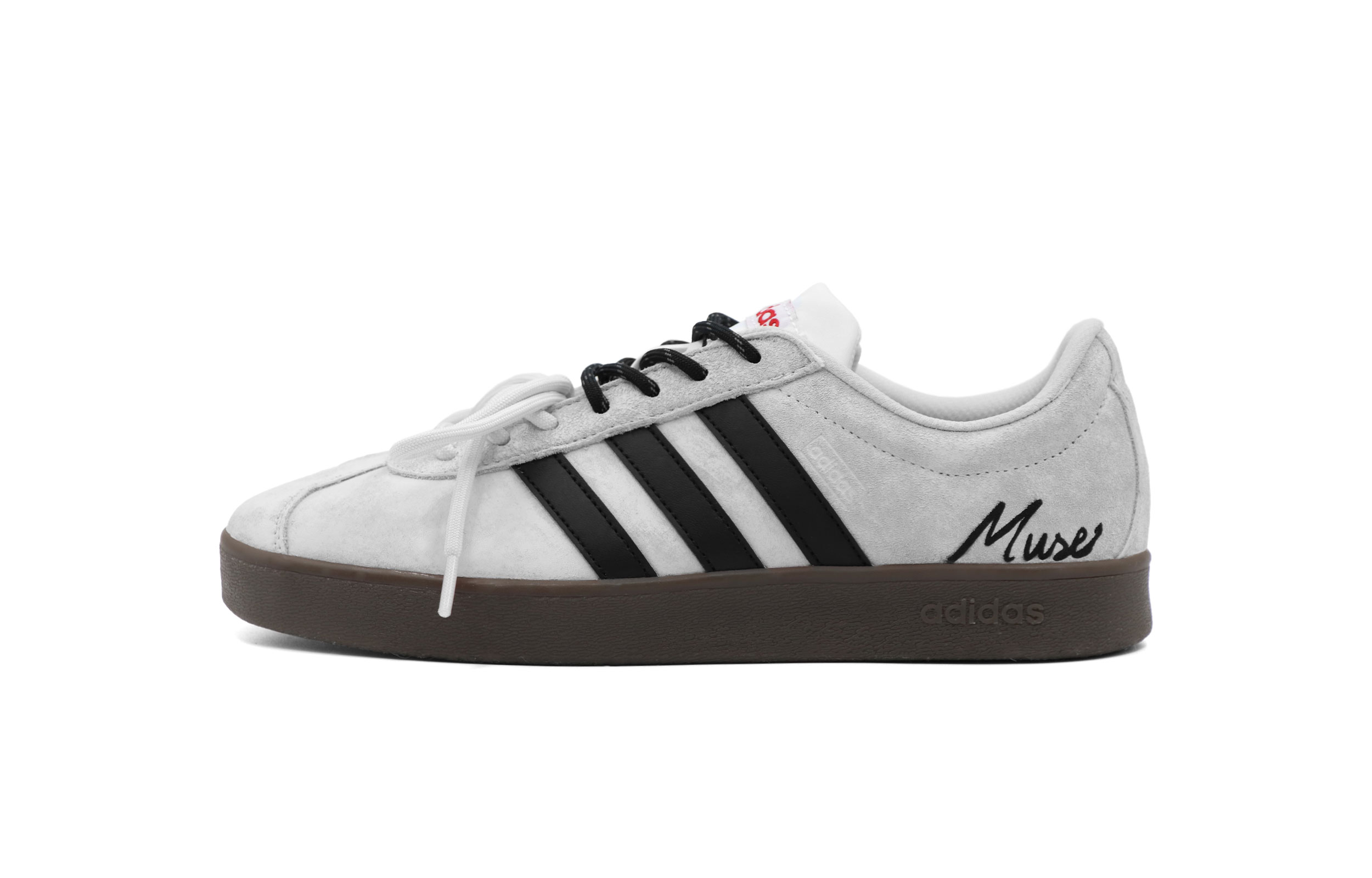 

Adidas Нано противоскользящие износостойкие низкие скейтерские кроссовки унисекс черно-серые, цвет Black Gray