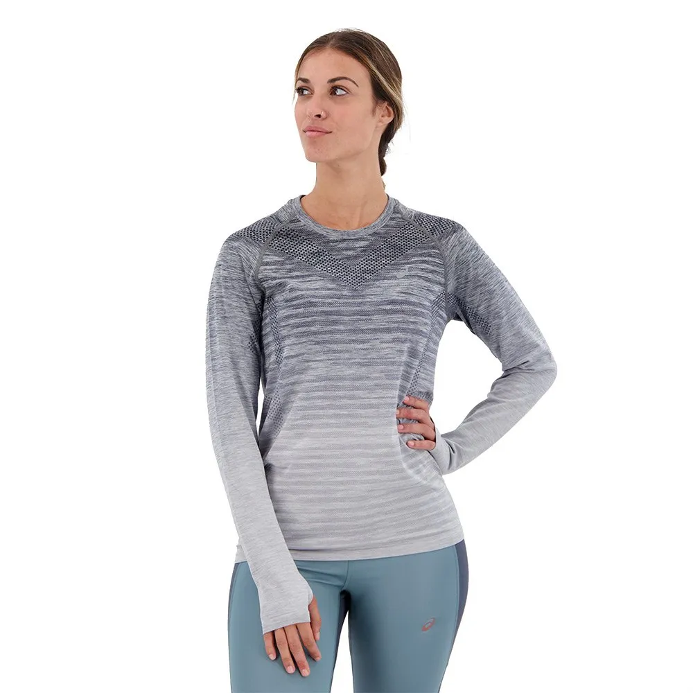 

Футболка Asics Seamless long sleeve, серый