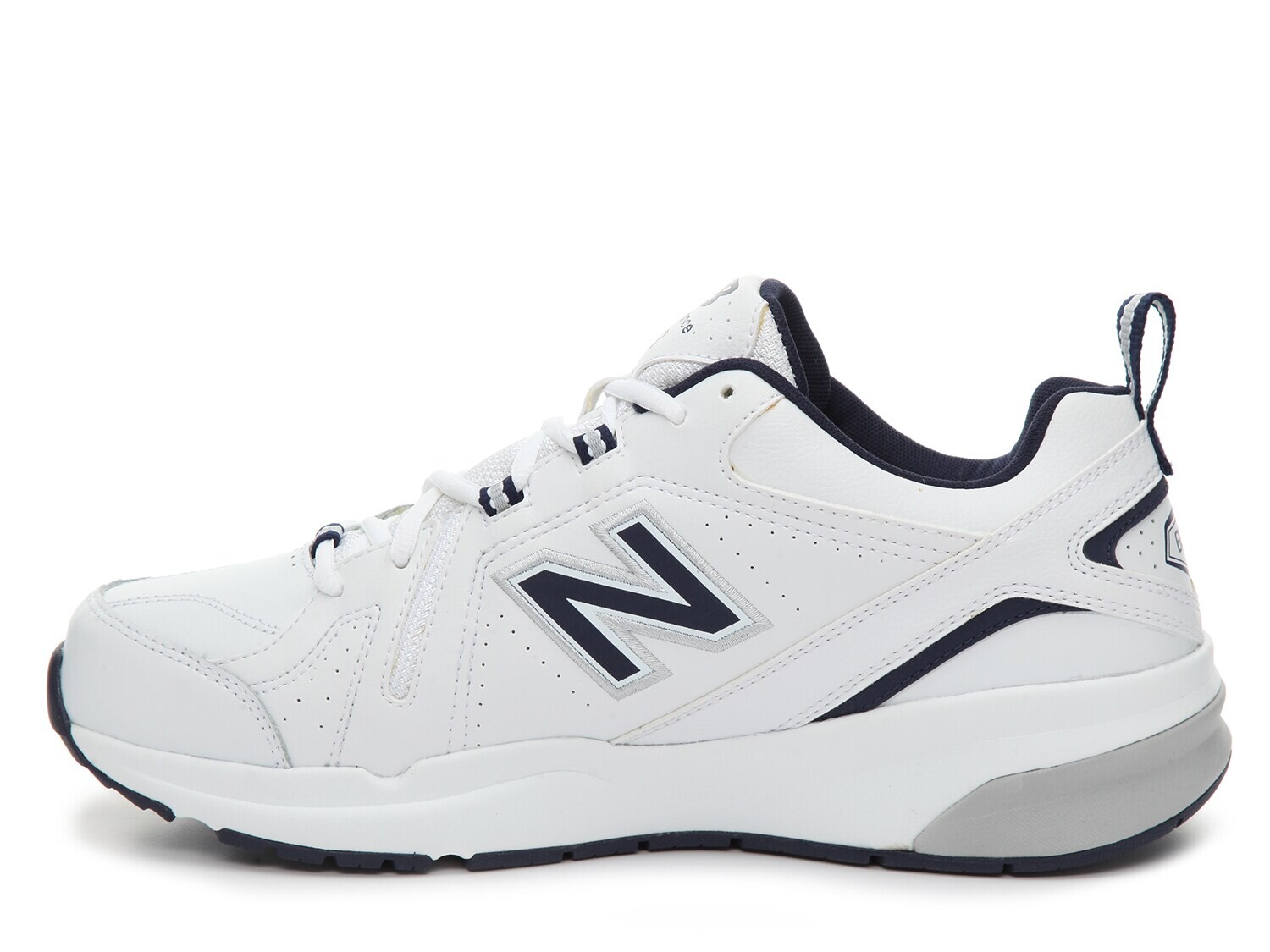 Кроссовки мужские New Balance 608 V5, белый / темно-синий — фото 3