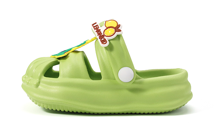 

Детские сандалии с противоскользящей подошвой, устойчивые к истиранию LEMONKID, зеленый