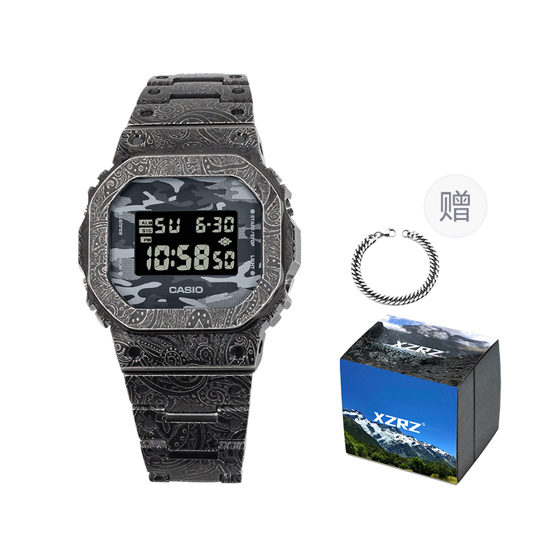 

CASIO Часы унисекс серии G-SQUAD Black