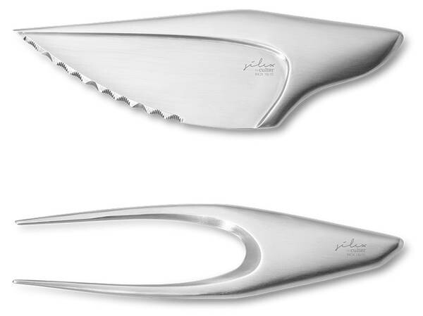 

Столовые приборы для мяса silex (2 шт.) Comas, серебряный