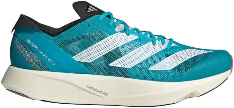 

Беговые кроссовки Adidas для мужчин Adizero Takumi Sen 9, белый/черный