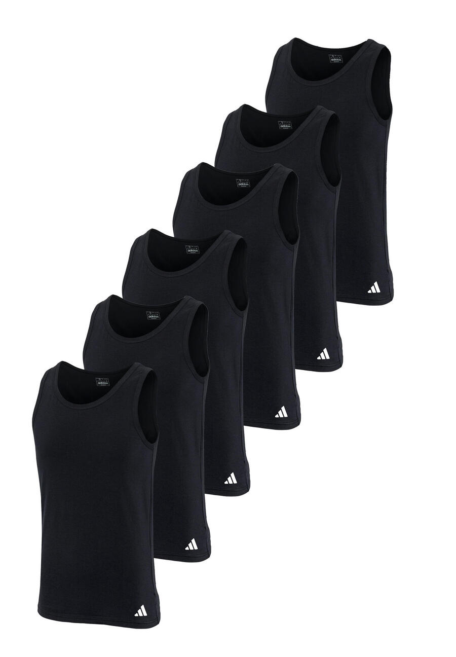 

Мужская майка-топ adidas, спортивная, хлопковая, 6 шт.