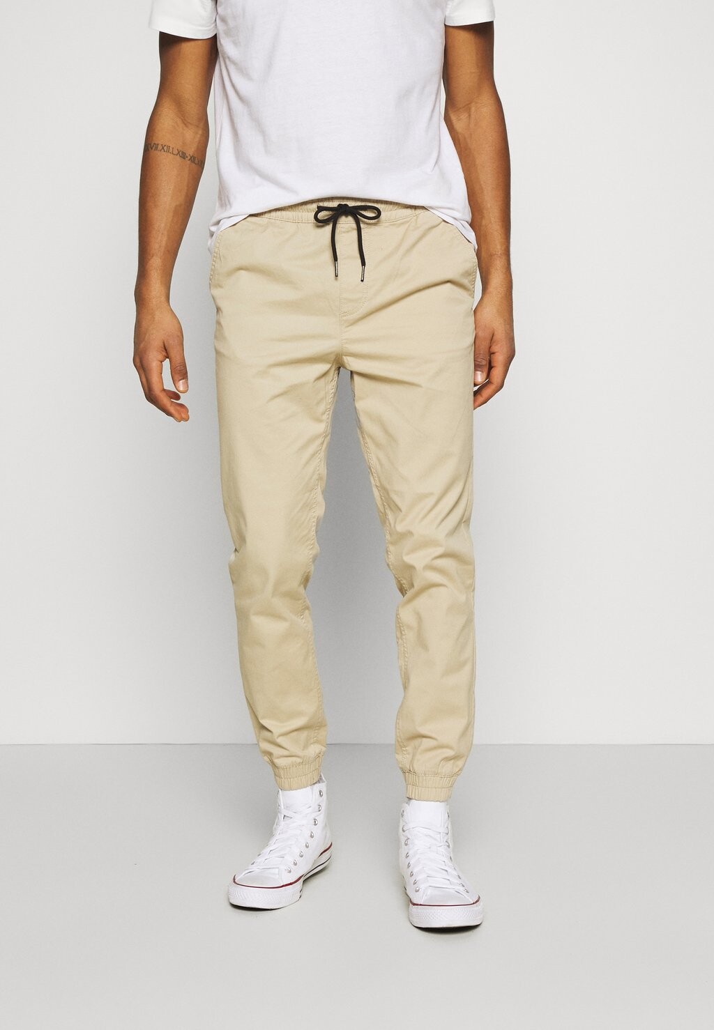 

Спортивные штаны JJIGORDON Jack & Jones, цвет white pepper
