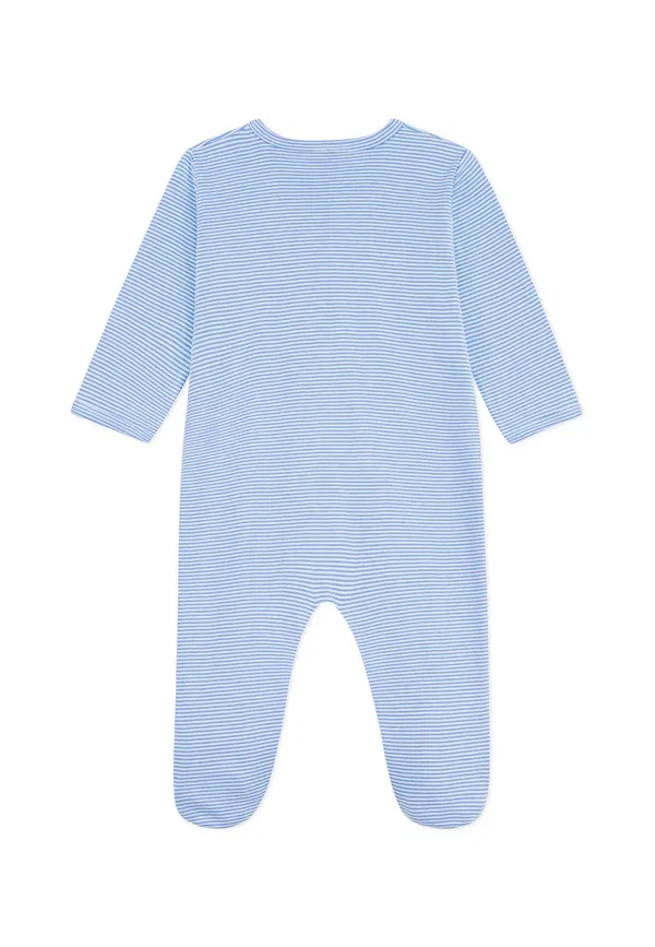 Комбинезон для сна Dors bien Petit Bateau, edna marshmallow, цвет зефир — фото 2