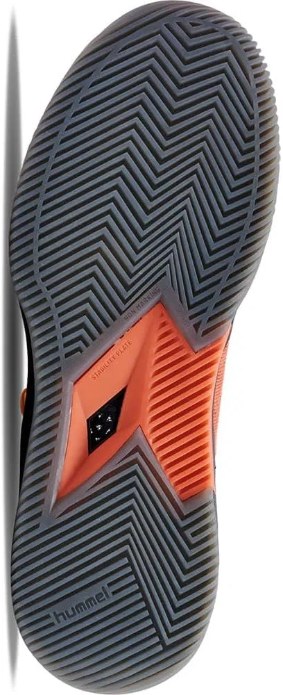 Кроссовки для гандбола Hummel Hb Topflight для взрослых, Black / Orange — фото 2