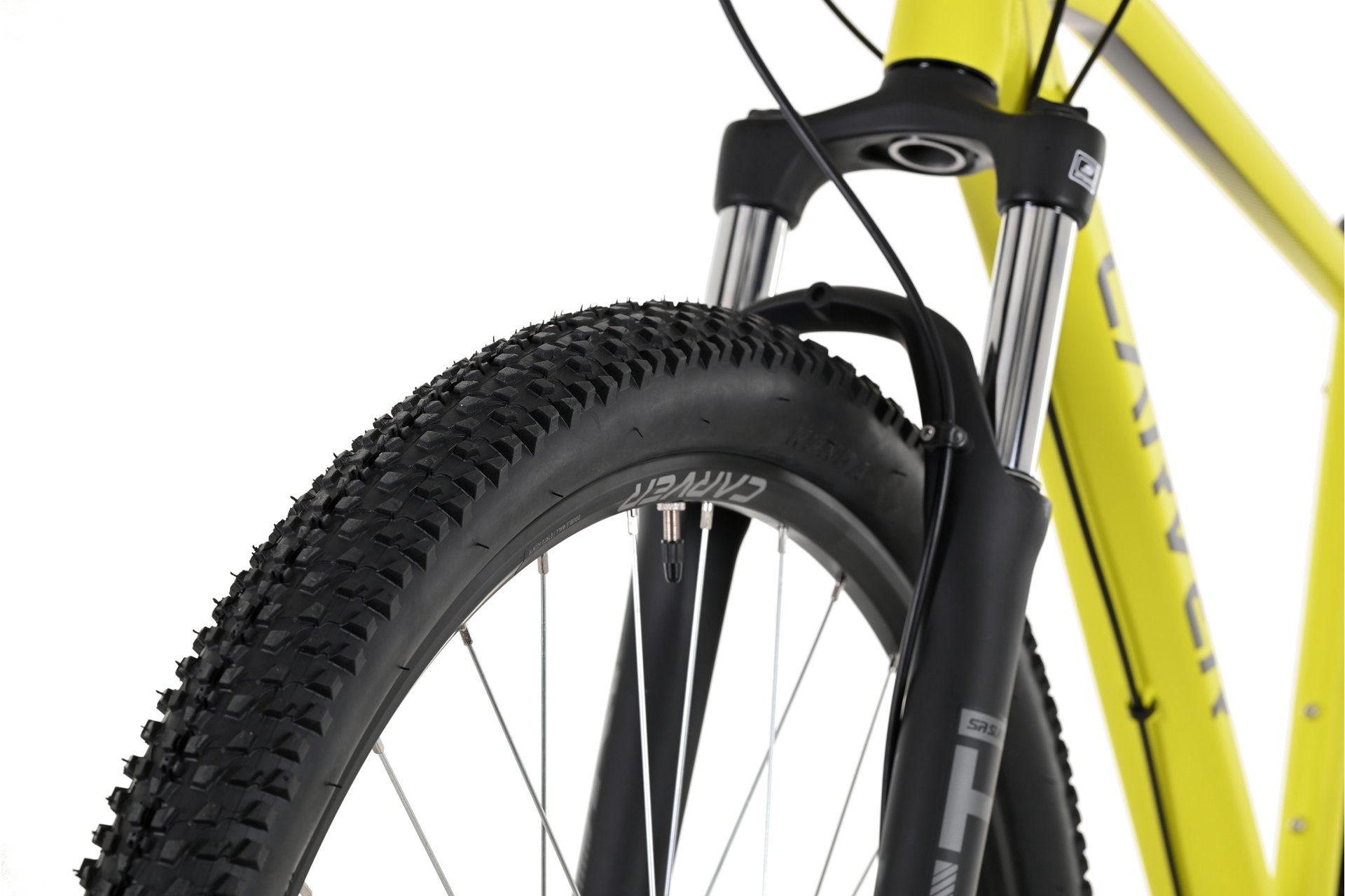 Горный велосипед Carver Strict 110 - 29 дюймов - Diamant - 2024, цвет Gelb|greenish yellow/black — фото 4