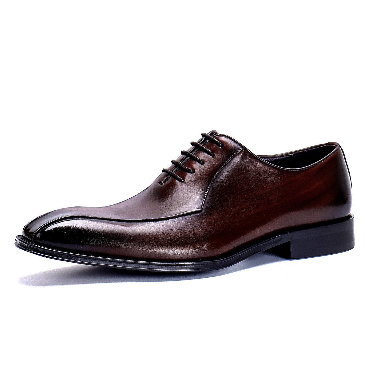 Туфли ASTON M.JAZZ Dress Shoes Men Low-Top, цвет Coffee — фото 2