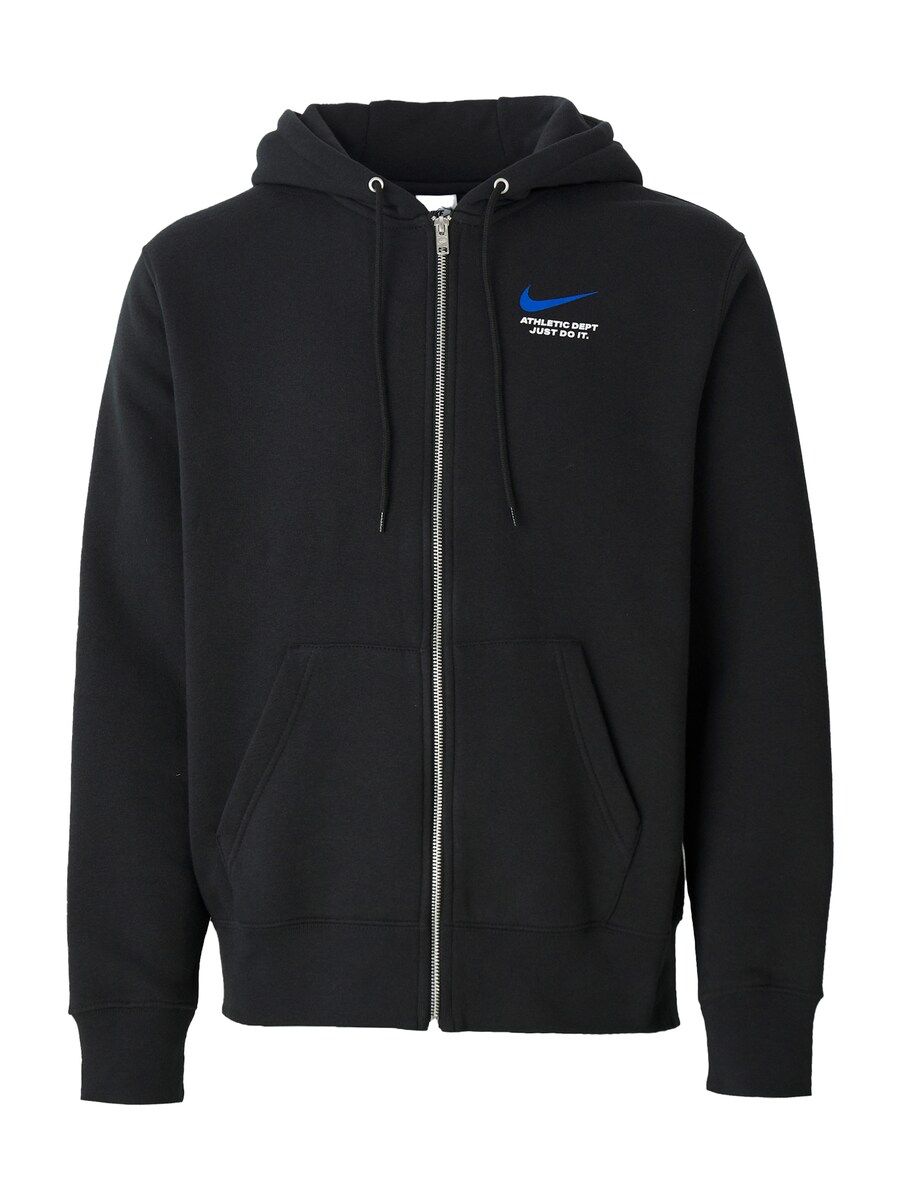 

Толстовка с капюшоном на молнии Nike Sportswear CLUB, черный