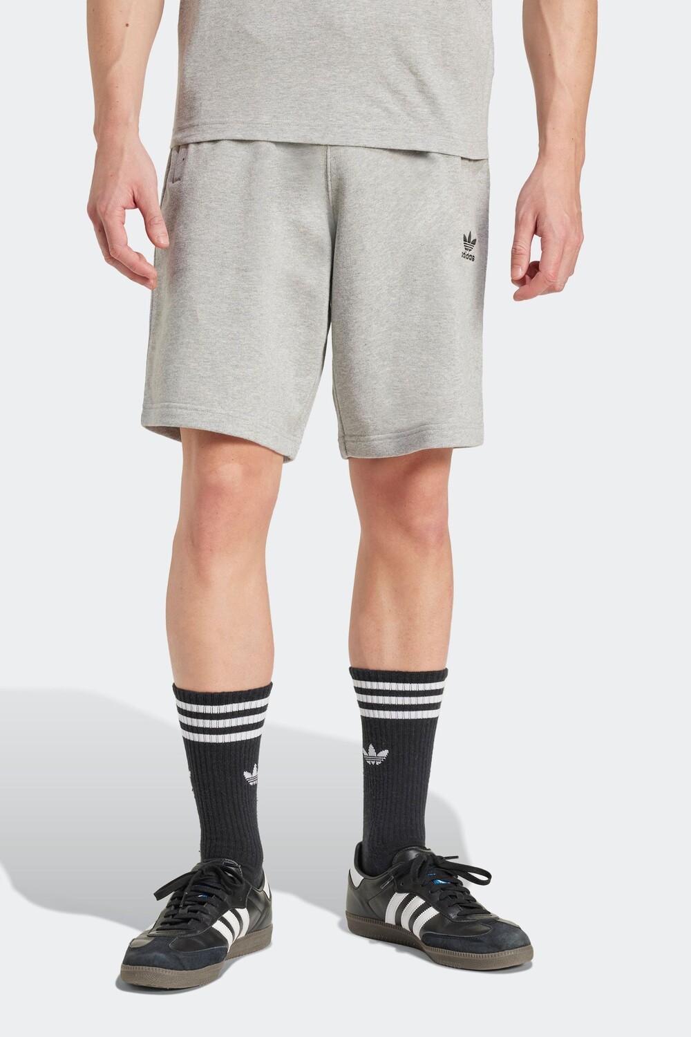 

Шорты Essentials с трилистником Adidas, серый