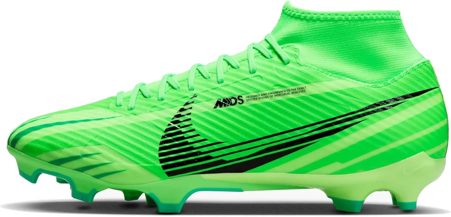 Мужские кроссовки Nike Superfly, черный/зеленый