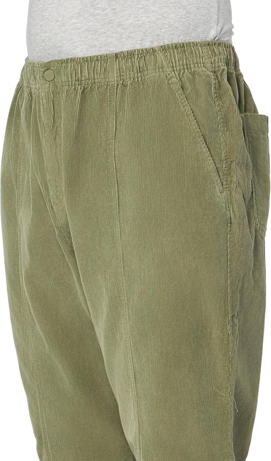 Lacoste мужские брюки прямого кроя из вельвета, Khaki — фото 3