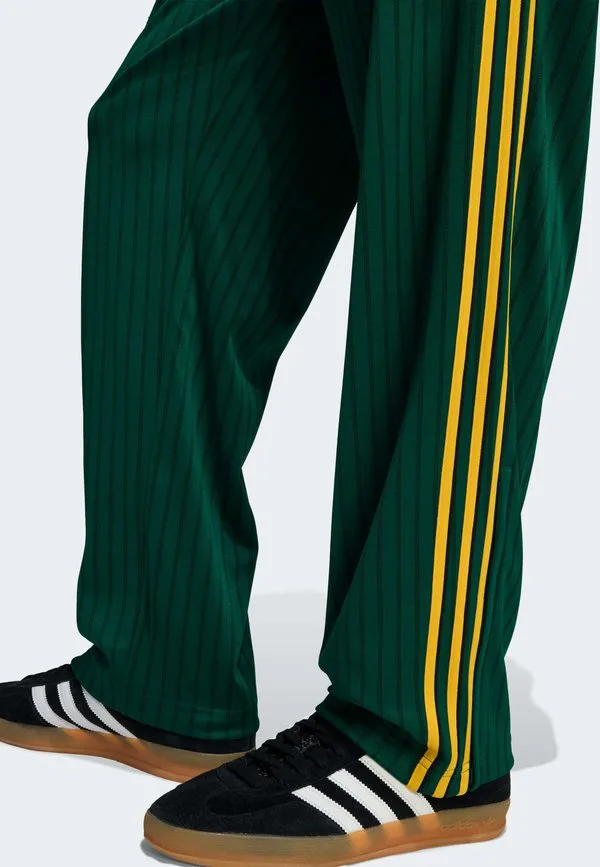 Спортивные штаны firebird в полоску Adidas Originals, Collegiate Green — фото 4