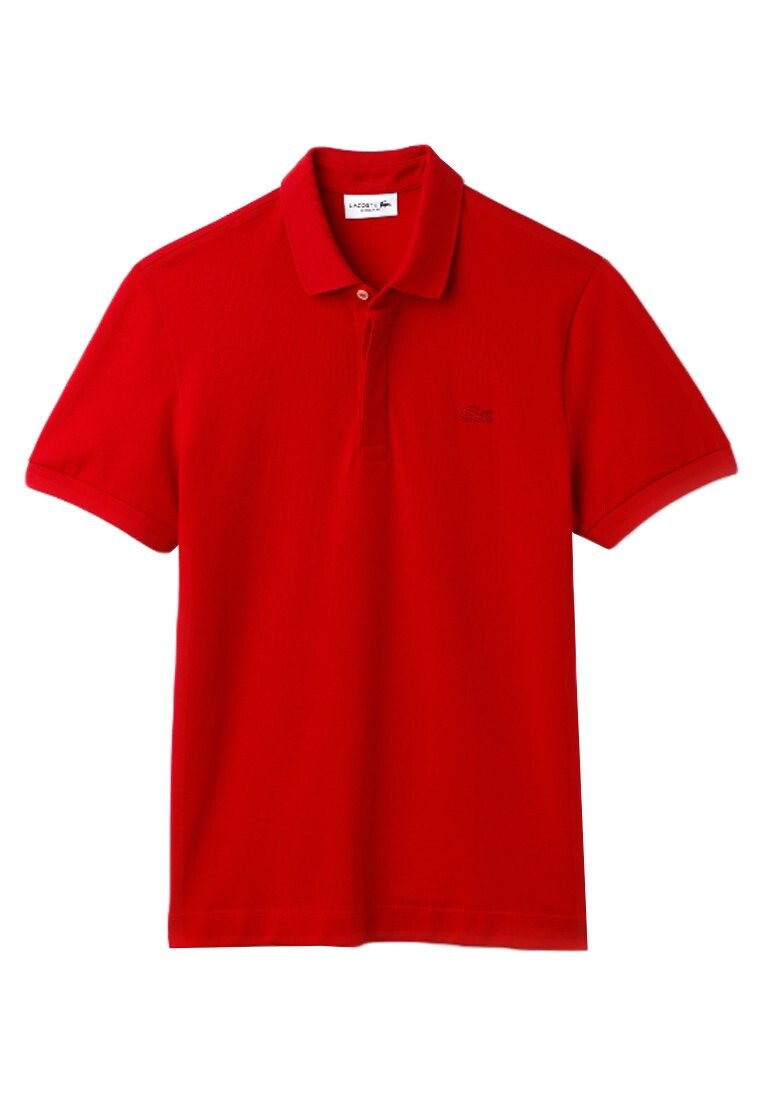 

Поло Lacoste, красный