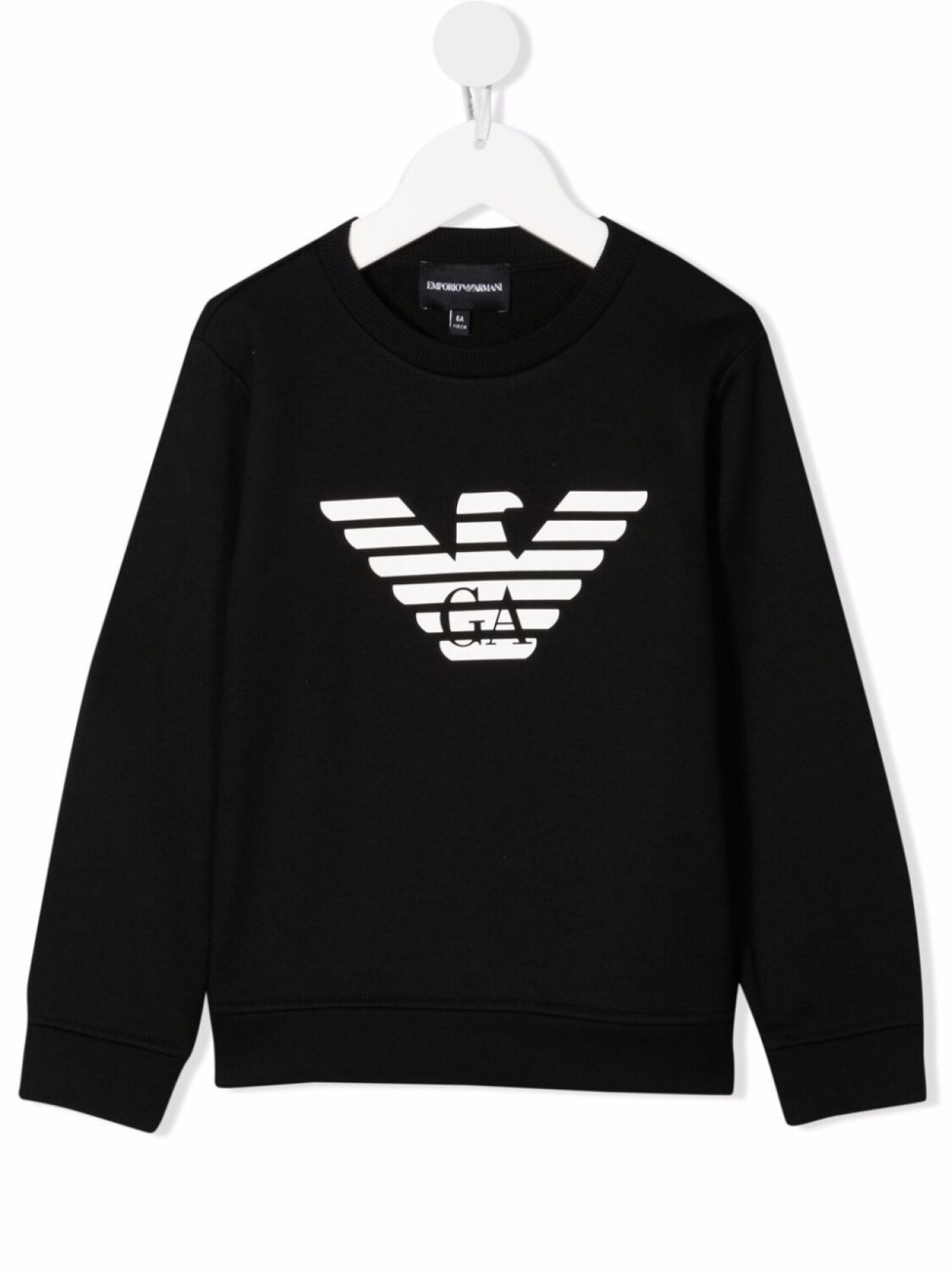 

Emporio Armani толстовка с логотипом, черный