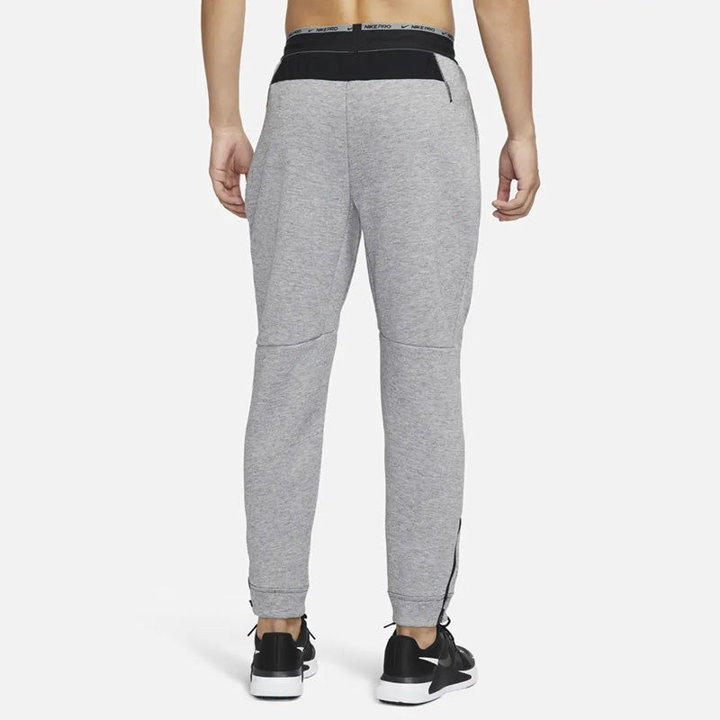 Спортивные брюки Nike Pro Therma-fit Running Athleisure Casual Sports Lacing Pants Gray DD1881-010 — фото 3