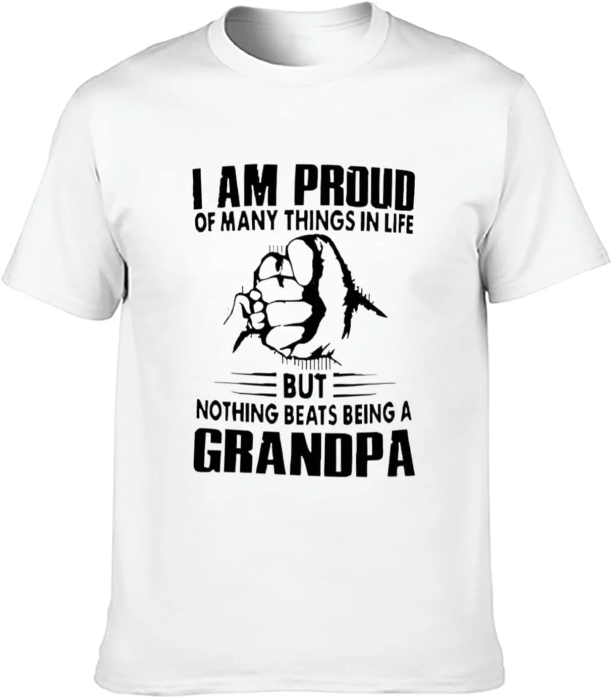 Футболка Funny Proud of Many Things in Life Nothing Being A Grandpa — фото 3