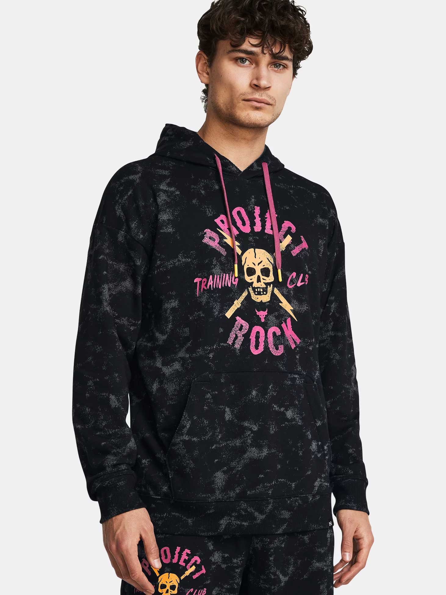 

Толстовка Under Armour Pjt Rck AOP Rvl Terry HD, черный