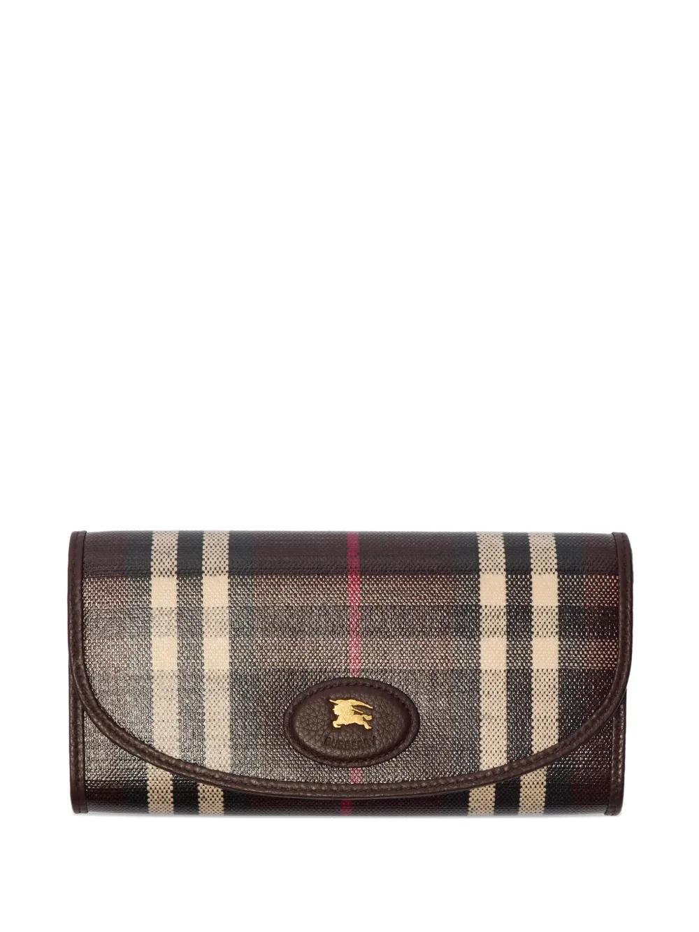 

Кошелек с логотипом BURBERRY, коричневый