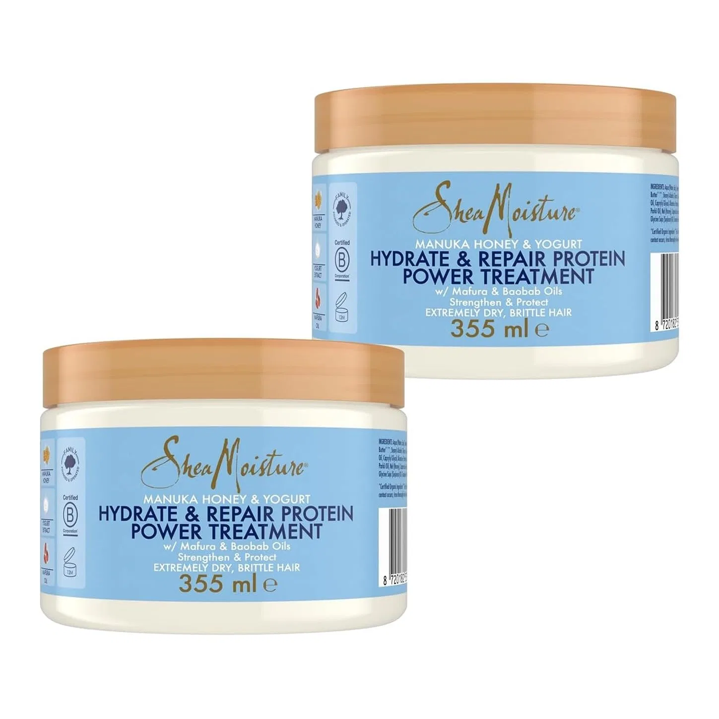 Протеиновая маска SheaMoisture Hydrate & Repair с медом манука и йогуртом Shea Moisture