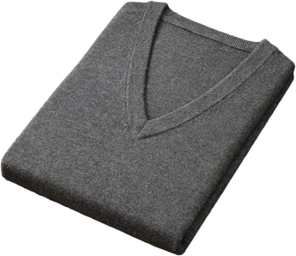 

Классический V-образный пуловер мужской