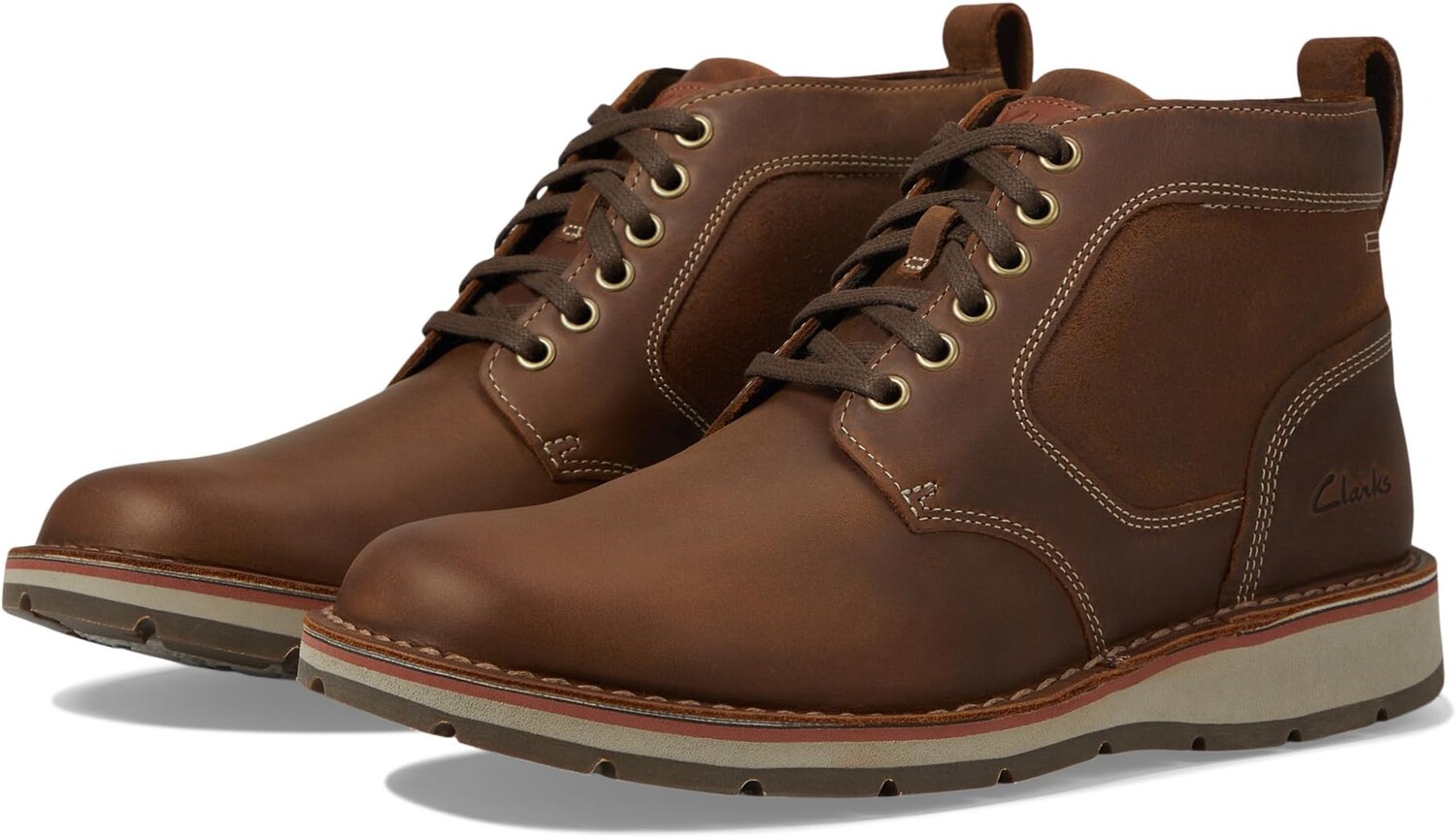 

Ботильоны Gravelle Top Clarks, светло-коричневая кожа, Коричневый, Ботильоны Gravelle Top Clarks, светло-коричневая кожа
