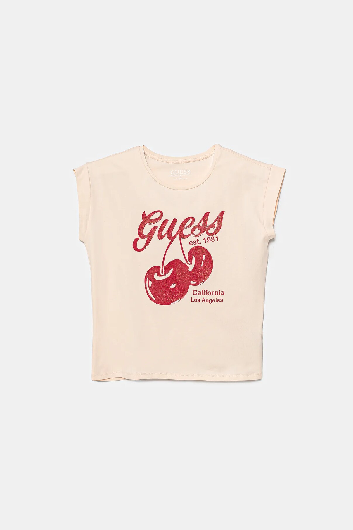 

Детская футболка Guess, бежевый