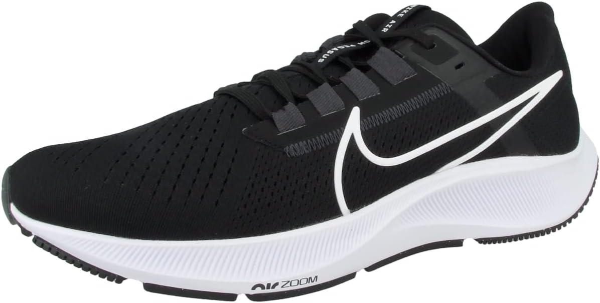Мужские кроссовки Nike Air Zoom Pegasus 38, белый/черный — фото 4
