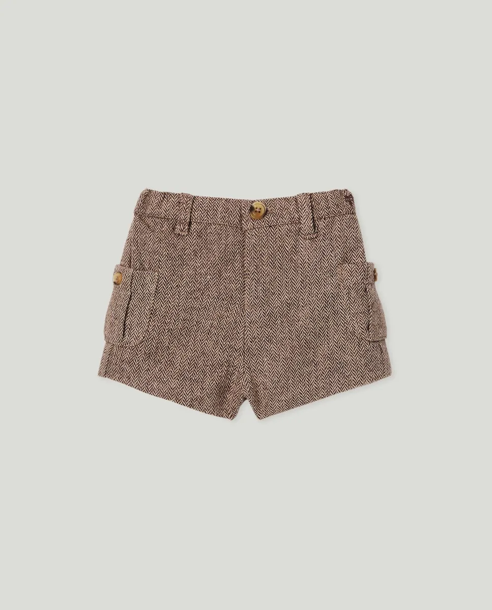 

Бермуды с кармашком для соски Coconut El Corte Inglés, коричневый