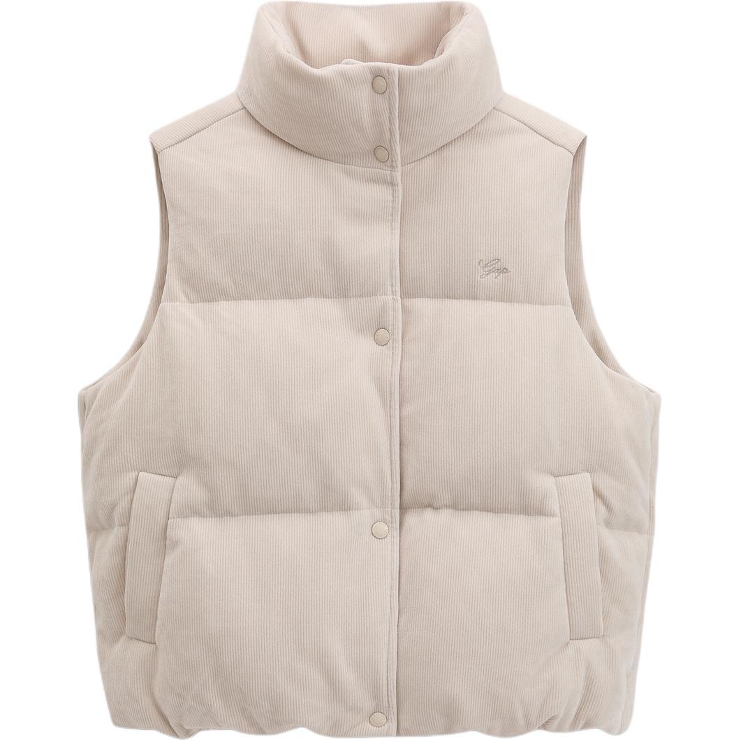 

Женская пуховая жилетка GAP, бежевый