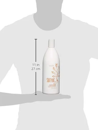 Увлажняющая маска для волос Surface Hair - Bassu Moisture Hydrating Masque: восстановление, увлажнение, облегчение расчесывания и смягчение. 946 мл (1 шт.), Shields color-treated hair from fading and damage — фото 4