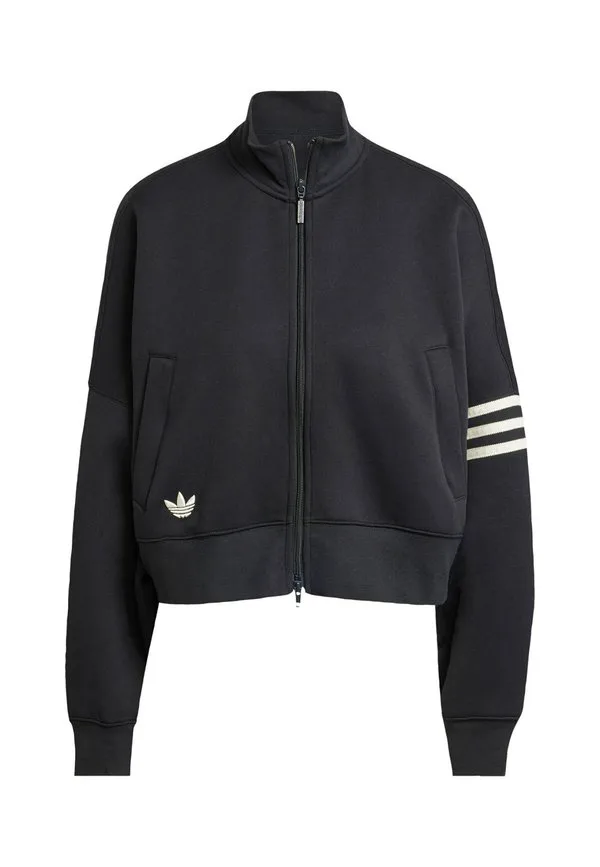 Спортивная толстовка neuclassics на молнии Adidas Originals, Black Cream White — фото 4