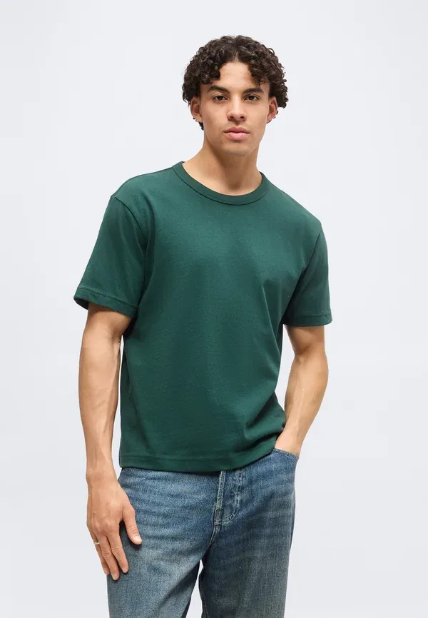 Футболка базовая Gap Original, цвет темный хаки