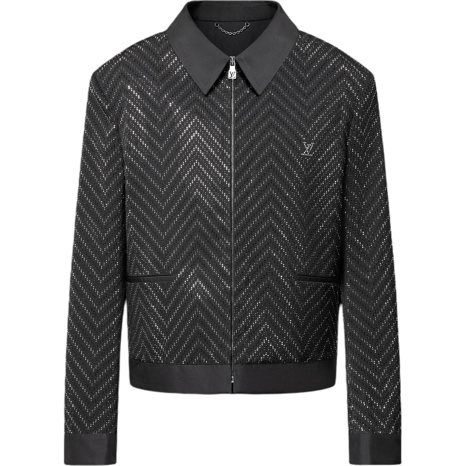 

LOUIS VUITTON Вечерний блузон с кристаллами, Black