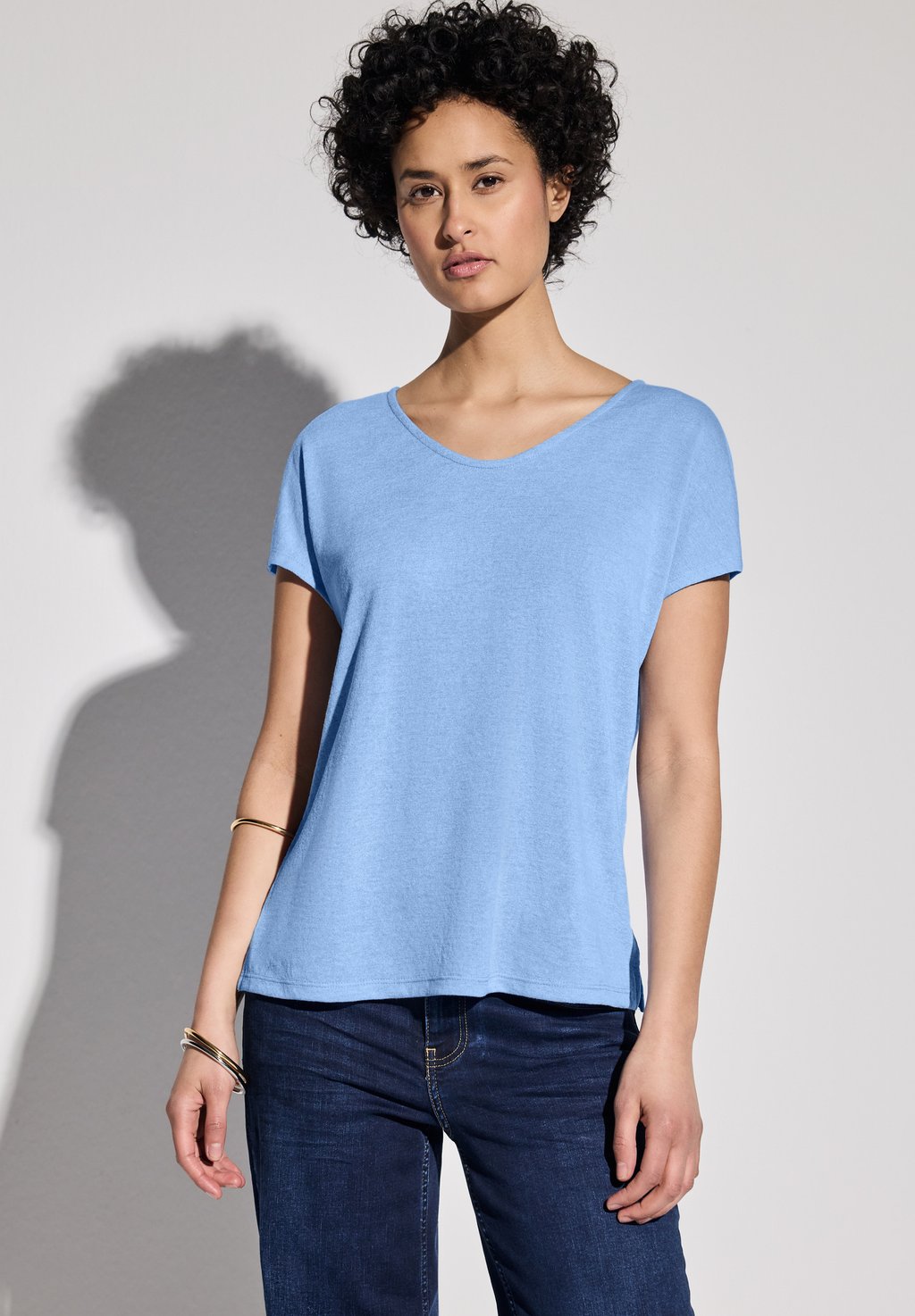 

Базовая футболка LOOK Street One, металлик синий