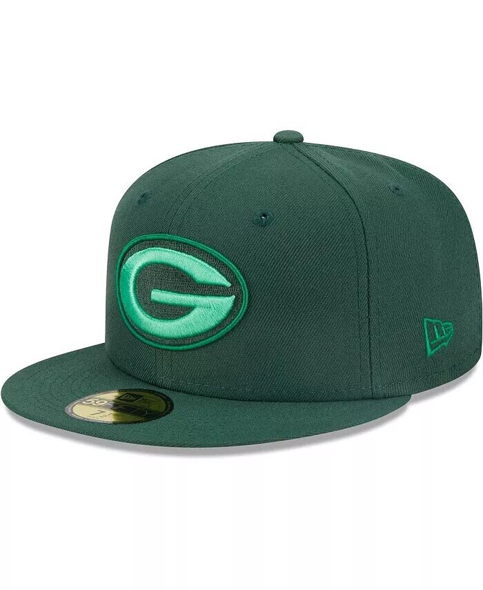 

Мужская зеленая приталенная шляпа Green Bay Packers Monocamo 59FIFTY New Era