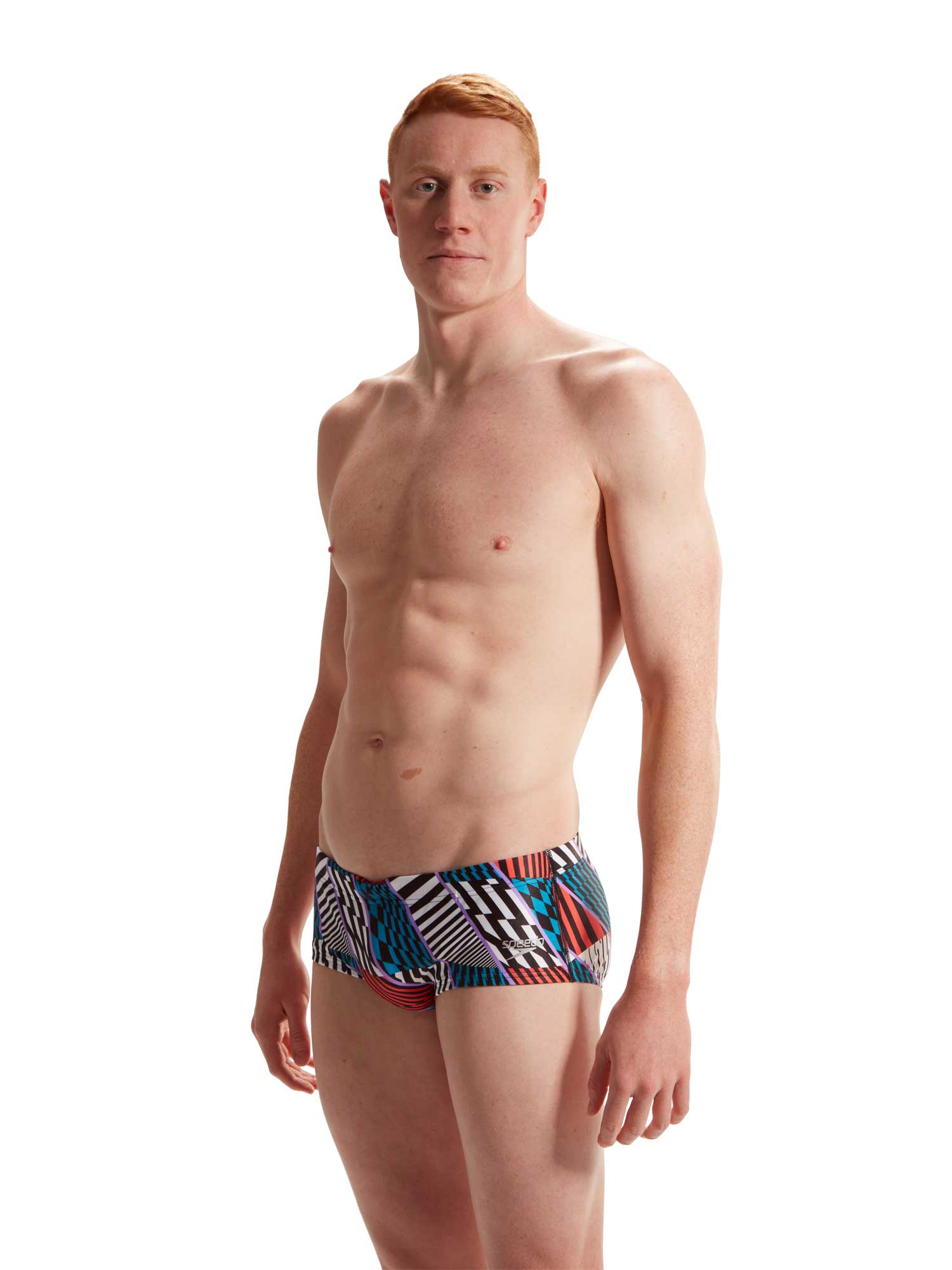 

Плавки Speedo MENS 13.5CM CLUB TRAINING ALLOVER BRIEF, разноцветный