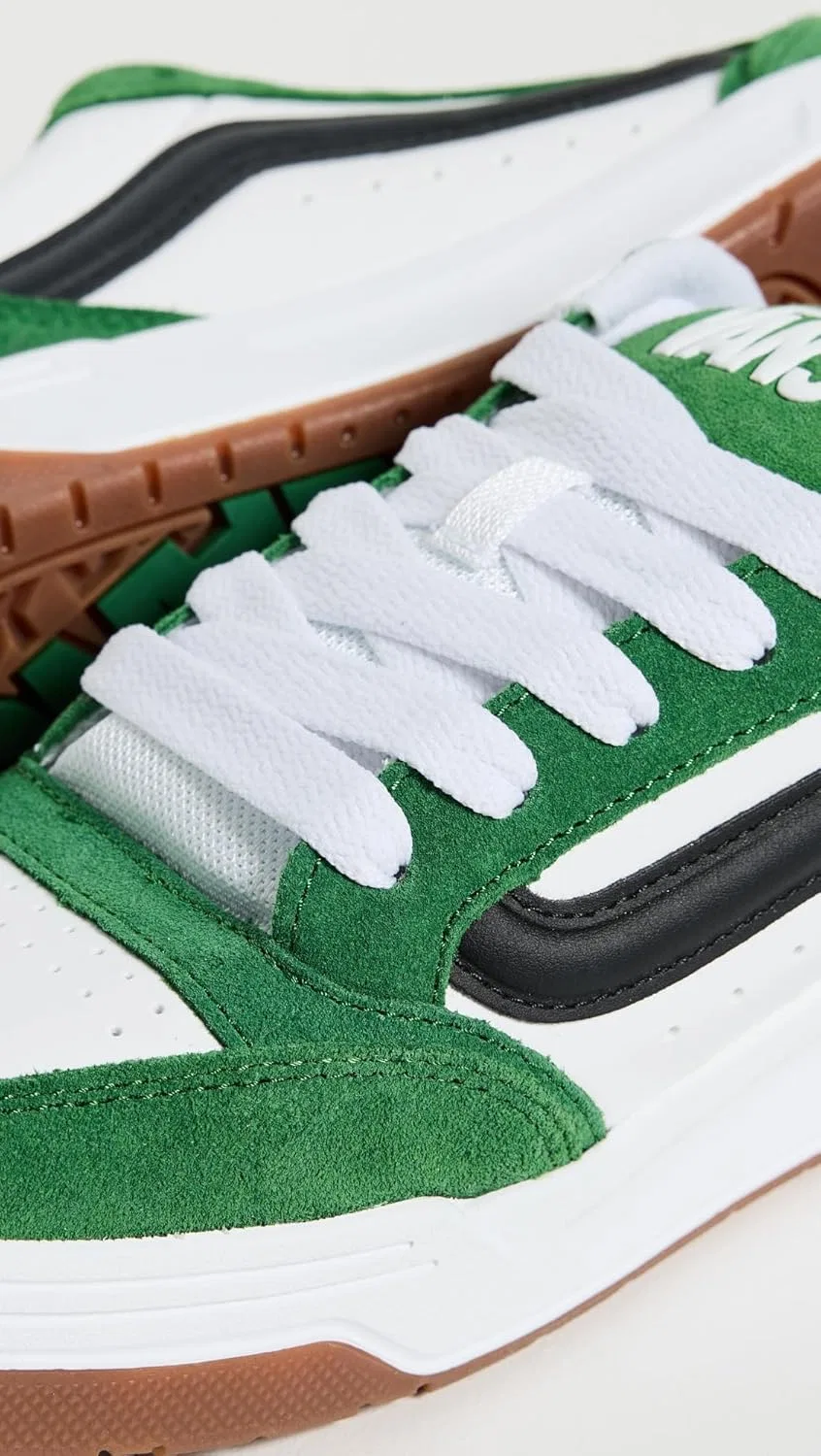 Кроссовки Vans Unisex Hylane, Green White Black — фото 4