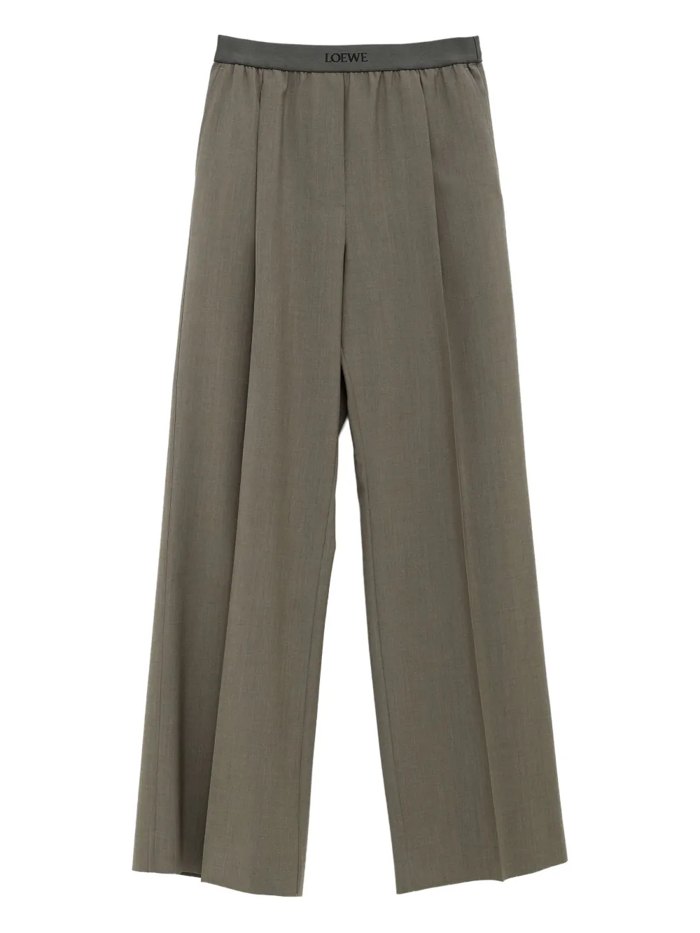 

Брюки с завышенной талией LOEWE, зеленый