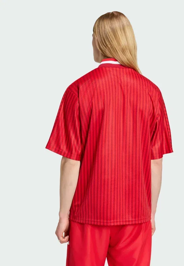 Толстовка Adidas Performance, цвет ярко-алый командный красный — фото 2