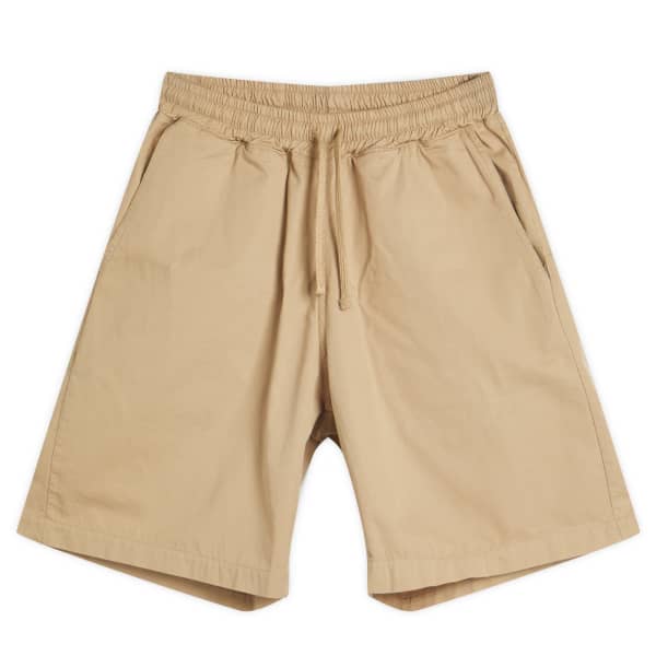 

Рубашки в стиле милитари, простые шорты Universal Works, бежевый