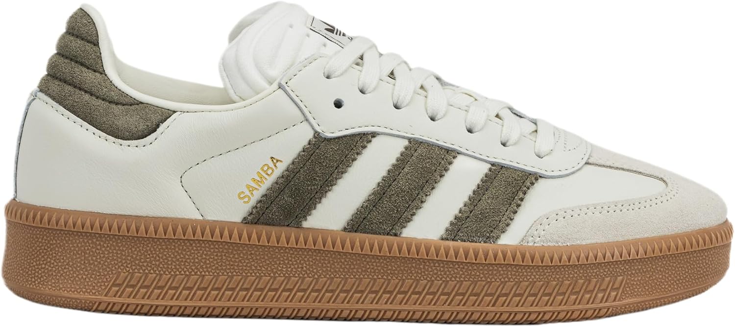

Мужские кроссовки adidas Samba XLG для повседневной носки, слоновая кость/оливковый