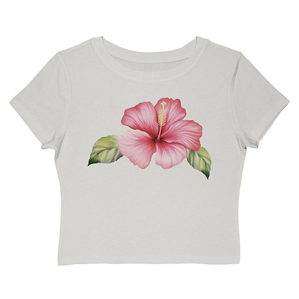 

Футболка Juniors' Grayson Threads The Label Lilikoi Hibiscus Flower Graphic Baby Unbranded