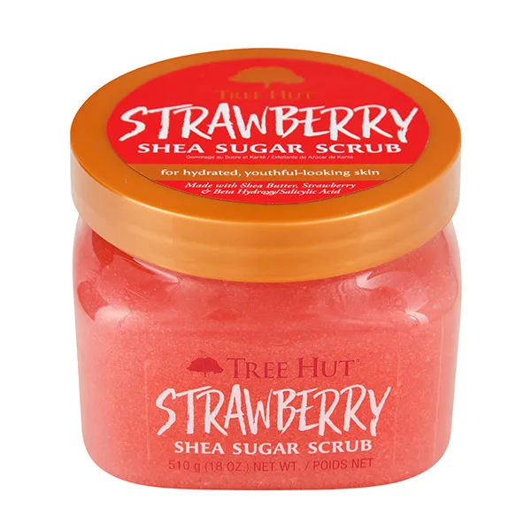 

Скраб для тела Strawberry Shea Sugar Scrub Tree Hut, 510 g