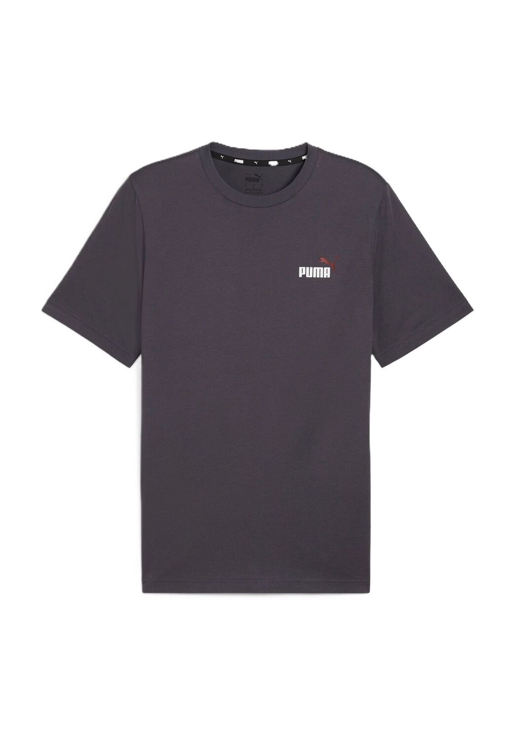 

Мужская хлопковая футболка Essentials PUMA, цвет 69 Galactic Gray