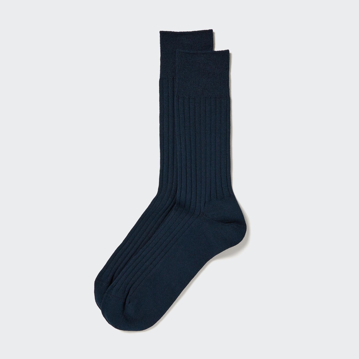 

SUPIMA ХЛОПОК Широкие носки в рубчик UNIQLO