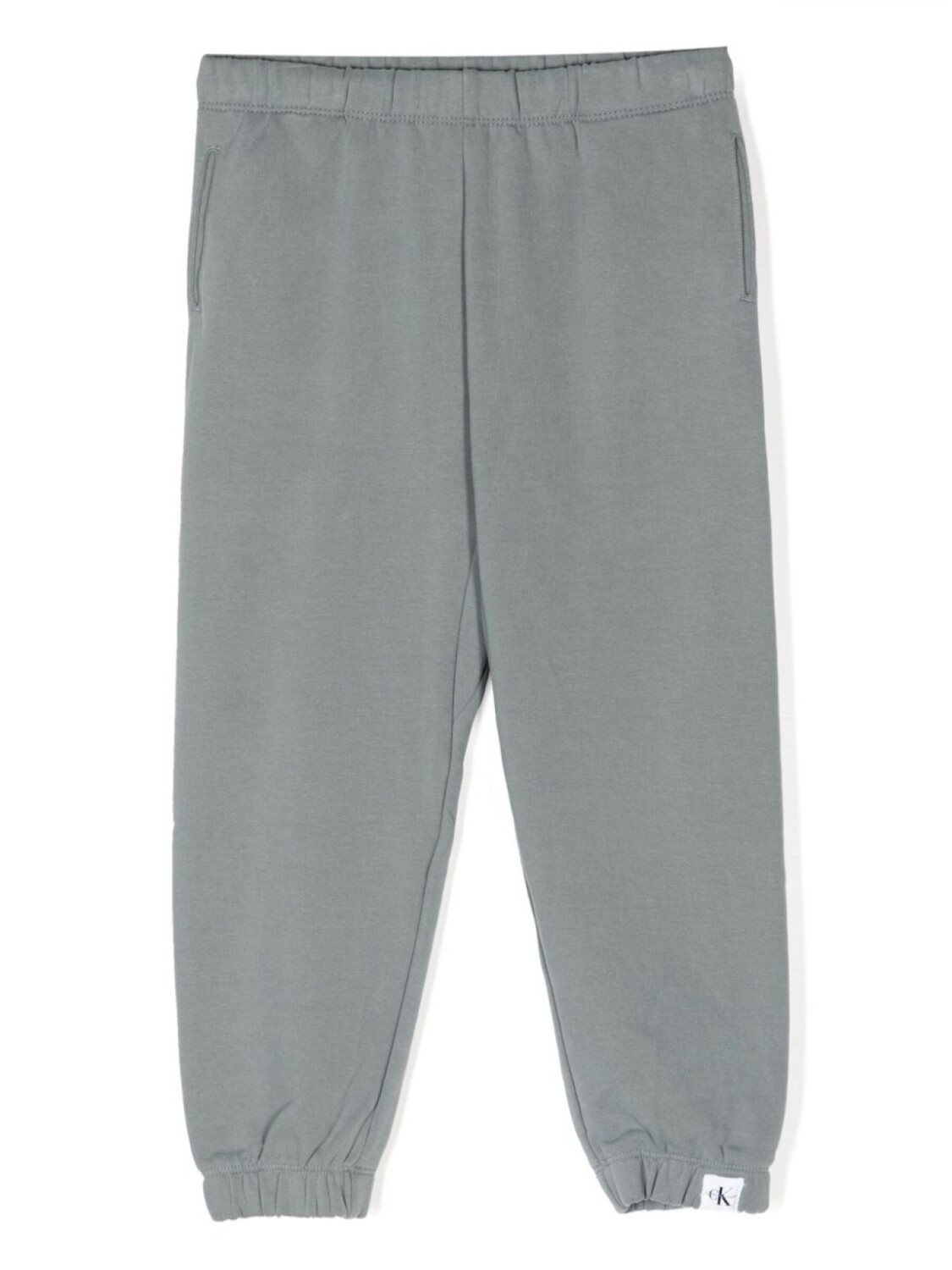 

Брюки с нашивкой-логотипом Calvin Klein Kids, серый