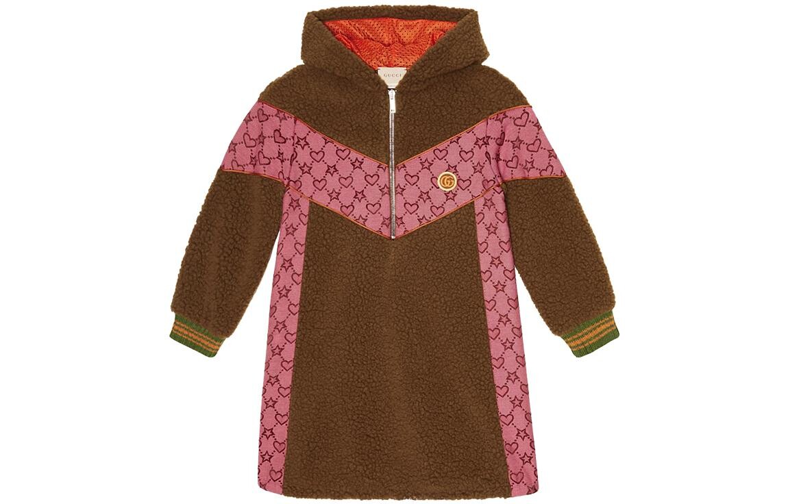 

Платье детское Gucci, коричневый / розовый