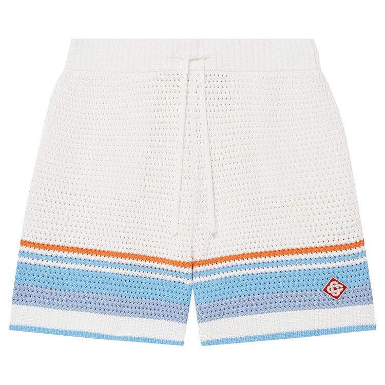 

Шорты Casablanca Faux Crochet Shorts, Blue/Multicolor